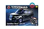 Airfix Quickbuild London Taxi LEVC TX model kit packaging featuring a black taxi on a blue background.
