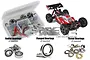 RC Screwz Typhon 6S BLX Rubber Shielded Bearing Kit ARA008R