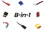 Hobbies Direct 8-in-1 Multifunction Charging Cable 720155