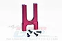 GPM Red 7075 Aluminium Centre Differential Mount w/ Hardware MAK017AN-R