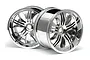 HPI 4.5" Savage Tremor Chrome Rims 2Pcs 3252
