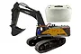 Huina 1/14 Electric RTR RC Excavator - Grey 1594-G