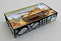 Trumpeter 1/16 scale German Tiger I Late Production tank model kit box showing artwork of the tank and internal components.