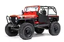 Axial SCX10 III CJ-7 Jeep RC Rock Crawler Electric 4WD 1/10 Scale RTR - Red AXI03008T1