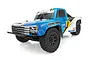 Team Associated Pro2 LT10SW RC short course truck in Ryan Beat livery, featuring blue and white bodywork with Toyo Tires branding on a white background.