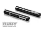 Hudy Black Aluminium 10mm Droop Gauge Support Blocks 2Pcs 107702