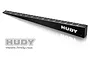 Hudy Black Aluminium 0mm - 15mm Bevelled Chassis Ride Height Gauge 1Pc 107715