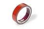 A roll of Hudy Ultra Strong double-sided tape with a red protective backing on a white background.