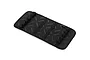 A black Hudy tool holder mat with elastic loops for organizing RC tools, featuring a repeating Hudy logo pattern on a white background.