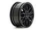 HPI 1.9" (1mm Off-Set) Mesh Black Rims 2Pcs 3711