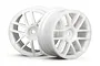 HPI 1.9" Split 6 White Rims 2Pcs 3795