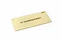 A rectangular Koswork brass shorty weight for RC cars, featuring the brand logo and 36G weight marking, isolated on a white background.