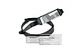 Artesania Latina hands-free magnifying glass headband with three interchangeable rectangular lenses on a white background.