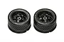 Two black Pandora RC 2.3 inch R32 display wheels with detailed tread patterns and molded sidewall text on a white background.
