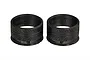 Two black Pandora RC 2-inch ultra-flat display tires shown side-by-side against a white background.