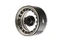 Boom Racing 1.9" Clear/Bronze CAL 5-Lug Adjustable Offset Beadlock Rims 2Pcs BRPB007GMA