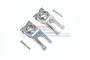 GPM Aluminium Rear Hubs 2Pcs - Grey Silver MAG022-GS
