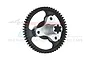 GPM Medium Carbon Steel 55T 32dp/0.8Mod Spur Gear w/ Silver Aluminium Slipper Eliminator MAVE055TS-S