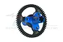 GPM Medium Carbon Steel 56T 32dp/0.8Mod Spur Gear w/ Blue Aluminium Slipper Eliminator MAVE056TS-B