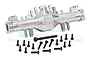 GPM Silver Aluminium Quick Release Front Differential/Axle Housing LMTM012-S