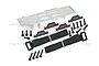 GPM Silver Aluminium Large Battery Tray w ESC & Receiver Mount LMTM0126A-S
