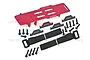 GPM Red Aluminium Large Battery Tray w ESC & Receiver Mount LMTM0126A-R