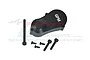 GPM Black Aluminium Centre Gearbox Housing Set LMTM038-BK