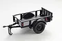 FMS 1/18 Black Utility Trailer - Set B C3310
