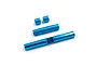 Yeah Racing Blue Aluminium Front & Rear Damper Brace TABB-011BU