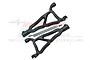 GPM Black Aluminium Front Upper Suspension Arms 2Pcs w/ Pins ER054-BK