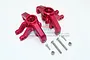 GPM Aluminium Steering Hubs 2PCs - Red SB021-R