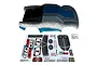 Team Associated 1/10 Pro4 SC10 Contender Painted Body Shell - Blue/Black 25858