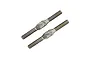 Two Yeah Racing 64 Titanium 3x30mm turnbuckles shown against a white background.