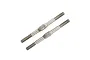 Two Yeah Racing 64 Titanium 3x42mm turnbuckles shown against a white background.