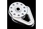 Yeah Racing Silver Heavy Duty Steel Winch Snatch Block YA-0460SV