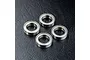 MST 10x15x4.5mm Metal Shielded Ball Bearings 4Pcs 120001