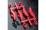 MST Red Enlarged Brake Calipers w/Screws 4Pcs 210510CR