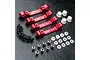 MST Red Aluminium Suspension Arm Mount Set 210576R