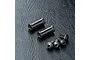 MST 3x13mm Black Aluminium Brace 2Pcs 210561BK