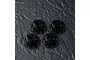 MST Lightweight Aluminium Low Profile Shock Bottom 4Pcs 820149BK
