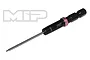 MIP .050 inch G2 Speed Tip hex driver bit with a black handle, pink anodized ring, and steel tip, featuring the MIP logo in the background.