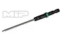 MIP 5/64 inch G2 speed tip hex driver bit with a black handle, silver shaft, and green identification ring against a white background.