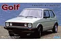 Fujimi 1/24 VW Golf Mark 1 GTI Scaled Plastic Model Kit 126814