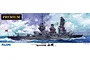 Box art for a Fujimi 1/350 scale IJN Battleship Yamashiro plastic model kit, showing an illustration of the ship at sea.