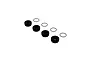 ARRMA Black Aluminium Hub Nuts with O-Rings 8Pcs ARA330775