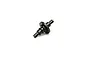 A black metal centre output transmission shaft for an Axial RC vehicle, shown against a plain white background.