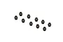 ARRMA 4.8x4.9x2.5mm Pivot Balls 10Pcs ARA330804