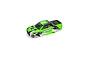 ARRMA 1/18 Granite Grom pre-painted truck body shell in light green, black, and white camo design.