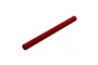 A red anodized aluminium rear brace tube for an ARRMA RC vehicle, shown against a white background.