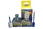 Deluxe Materials Plastic Magic 10 Second Cement 40ml bottle and its yellow and blue cardboard packaging box.